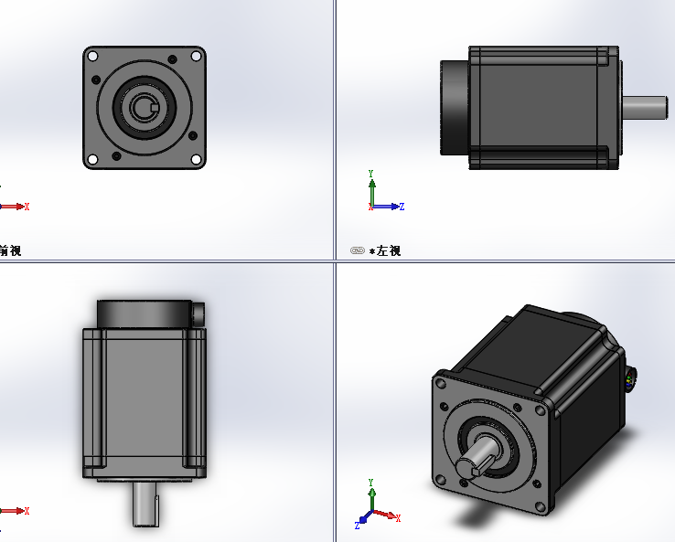 130BYG二组 三组混合式步进电机 共11种规格376524==80